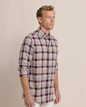 Load image into Gallery viewer, Southern Tide Men&#39;s Sweetgrass Plaid Beach Flannel Sport Shirt