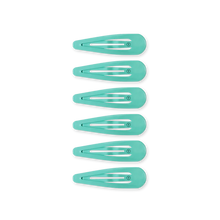 Load image into Gallery viewer, Teleties Snap Clip in Totally Turquoise