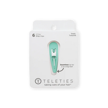 Load image into Gallery viewer, Teleties Snap Clip in Totally Turquoise