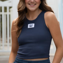 Load image into Gallery viewer, Lulu Mac Terry Tank in Navy