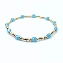 Load image into Gallery viewer, Erin Gray The Key West Gold-Filled and Waterproof Bracelet Turquoise