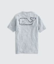 Load image into Gallery viewer, Vineyard Vines Whale Harbor Short Sleeve Tee in Grey Heather
