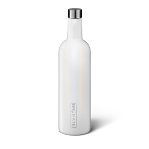 BruMate WINESULATOR 25oz Wine Canteen Glitter White