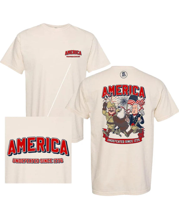 Barstool Sports Undefeated Since 1776 Pocket Tee