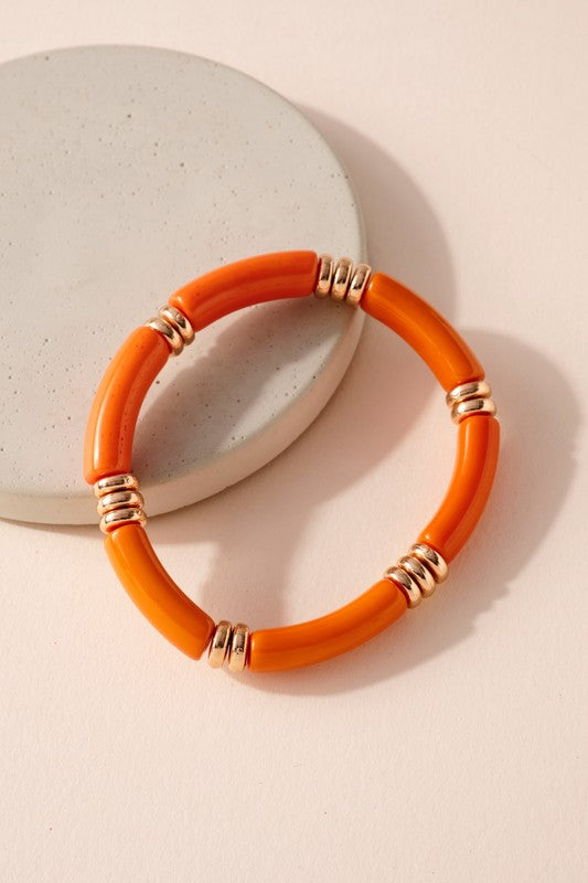 Night On The Town Bracelet - Orange