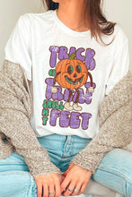 Load image into Gallery viewer, Trick Or Treat Smell My Feet Graphic Tee