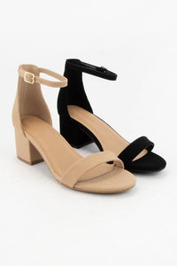 Bet On Me Heels Black