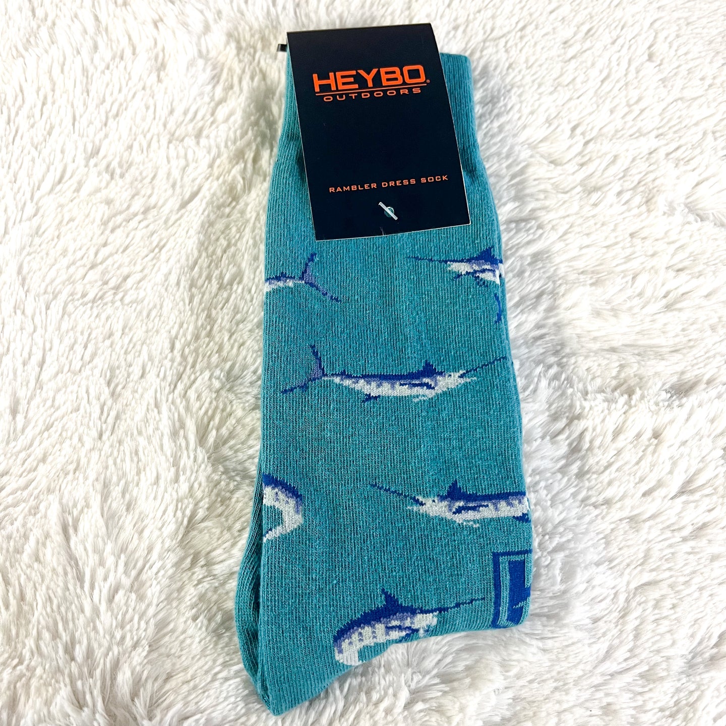 Heybo Rambler Socks-Marlin Teal