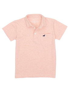 Properly Tied Boys Harrison Pocket Polo Melon