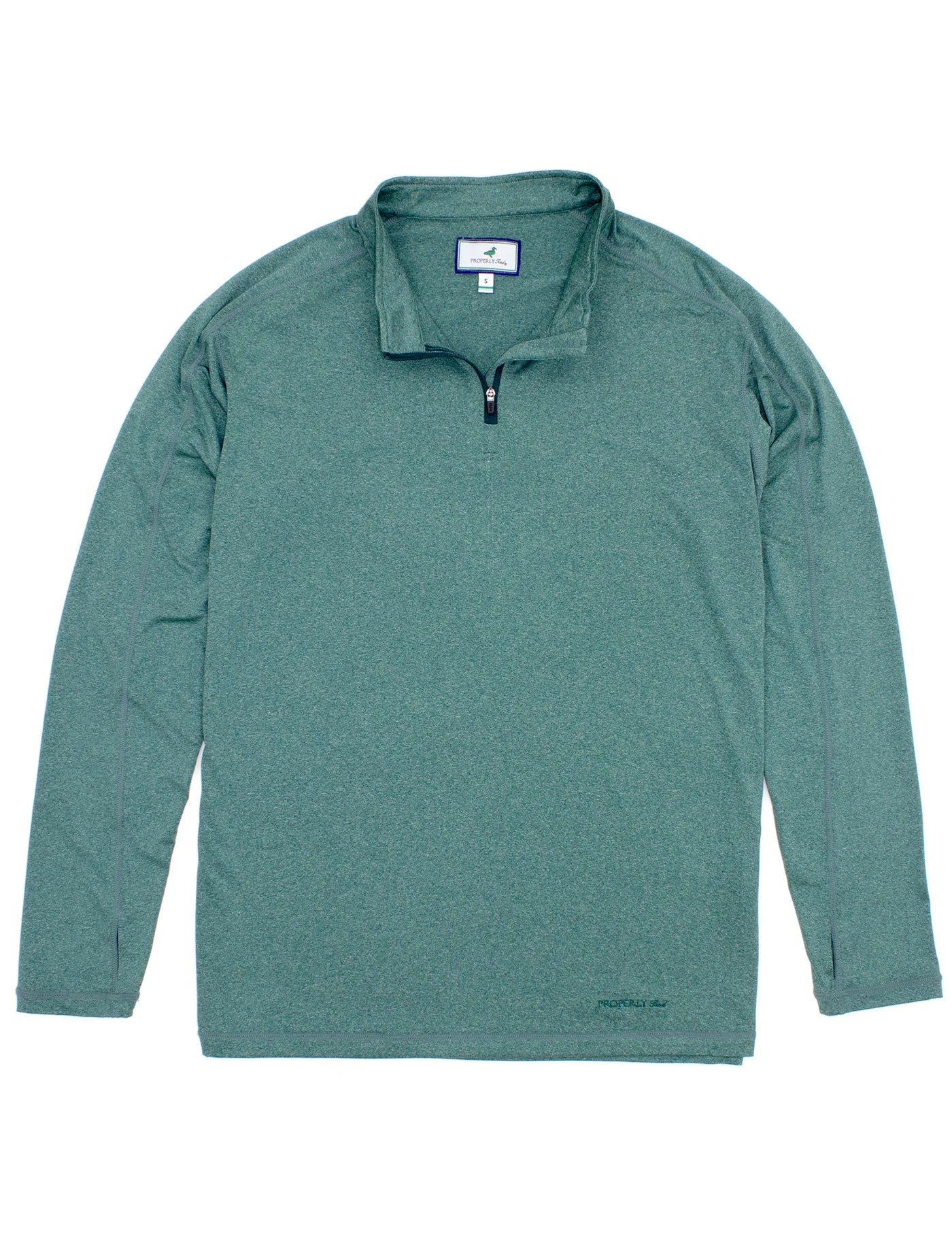 Properly Tied Men's Finn Pullover Hunter Heather