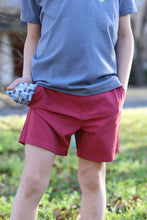 Load image into Gallery viewer, Burlebo Youth Everyday Shorts Earth Red