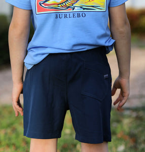 Burlebo Youth Everyday Shorts Deep Water Navy