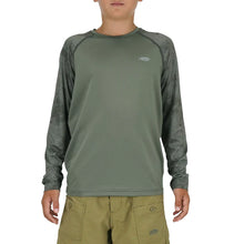 Load image into Gallery viewer, Aftco Youth Tactical Camo LS Shirt