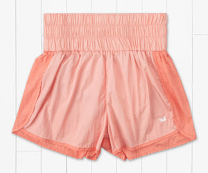 Southern Marsh Women's Lele Performance Short Peach & Camellia