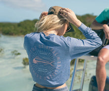 Load image into Gallery viewer, Southern Marsh Fieldtec Heathered LS Mahi Circle Shirt