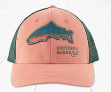 Load image into Gallery viewer, Southern Marsh Trucker Hat Trout Dots