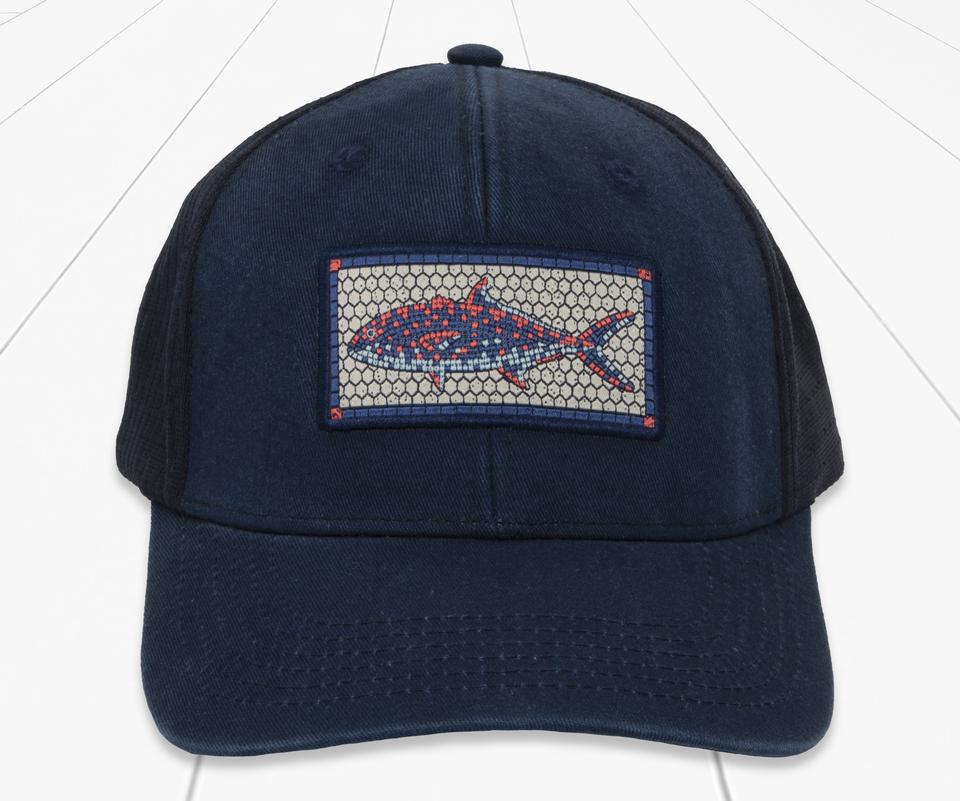 Southern Marsh Trucker Hat- Tile Fish