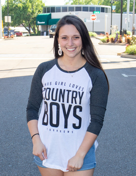 Turnrows Country Boys Raglan