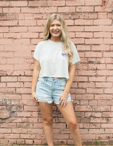 Walking With Me Crop Tee