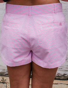 Lauren James Seersucker Poplin Shorts