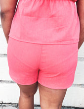 Load image into Gallery viewer, Be Pretty Shorts-Coral