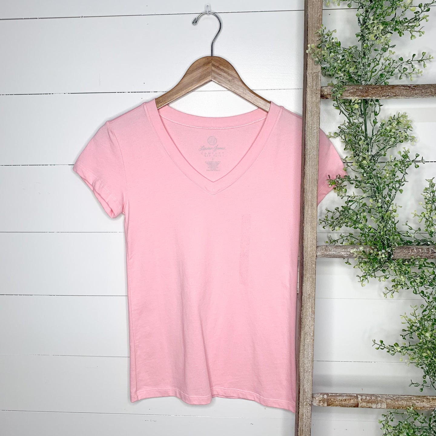 Basic V Neck Short Sleeve