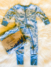 Load image into Gallery viewer, Burlebo Baby Swaddle Seaside Camo