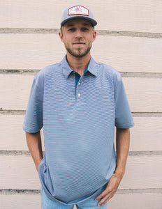 Southern Shirt Men's Russell Stripe Performance Polo