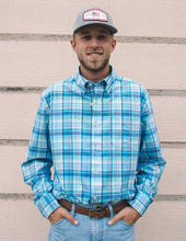 Load image into Gallery viewer, Southern Tide Men&#39;s Channel Marker Mixed Plaid Long Sleeve Sportshirt