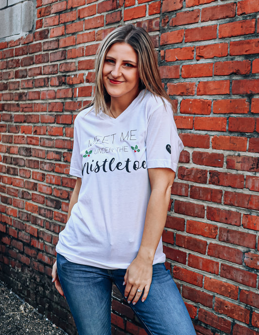 ANC Meet Me Under the Mistletoe Short Sleeve Tee