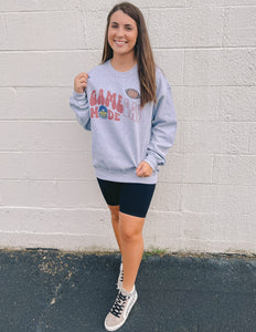 Game Day Mode Graphic Sweatshirt