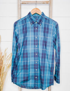 Brewer's Lantern Men's Plantation Long Sleeve Button-Down