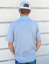 Load image into Gallery viewer, Southern Shirt Co. Men&#39;s Grayton Heather Polo- Quarry