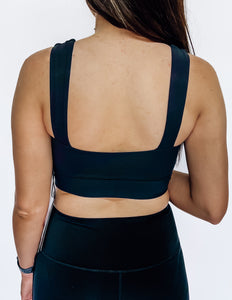 Jordan's Favorite Sports Bra-Black