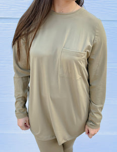 *Doorbuster* Zenana Top-Khaki