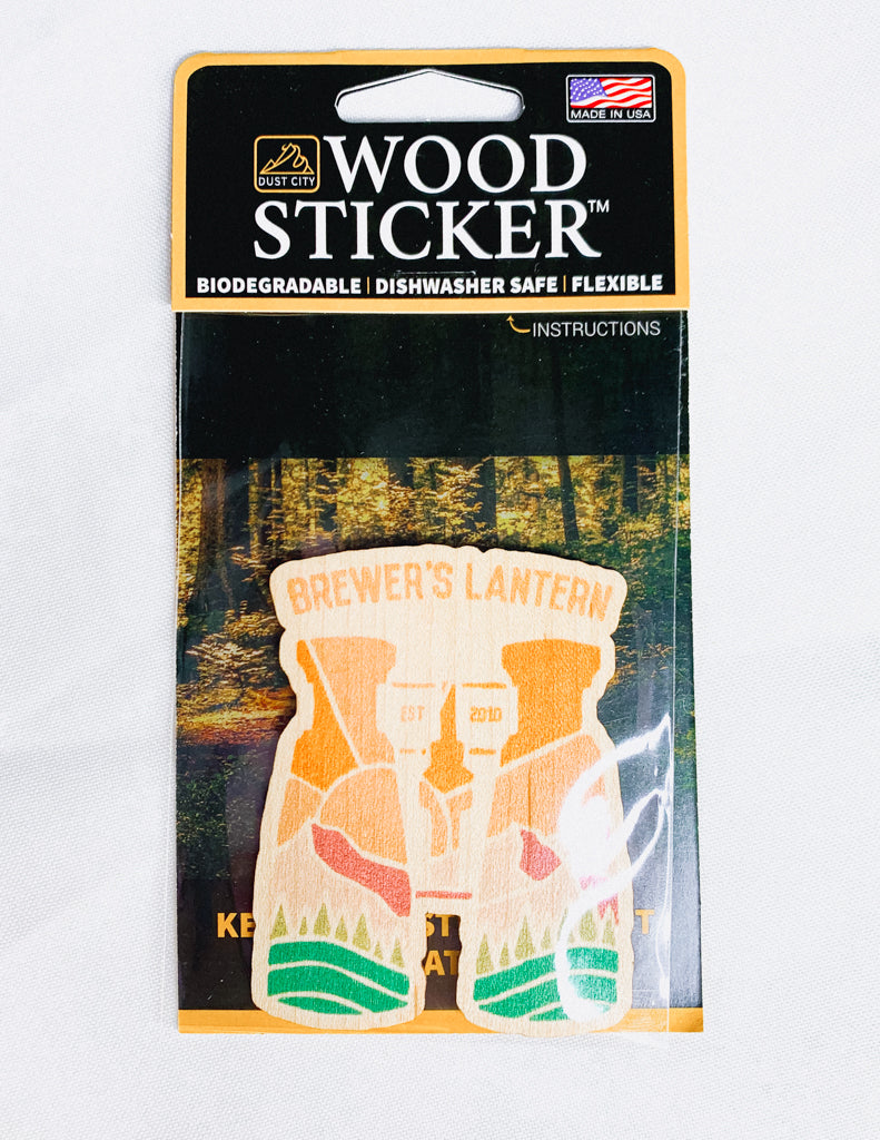 Brewer's Lantern Wood Stickers