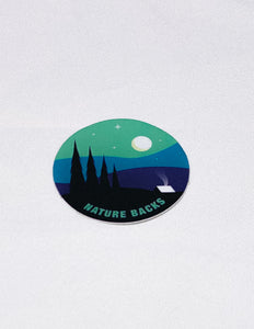 Camping Sticker