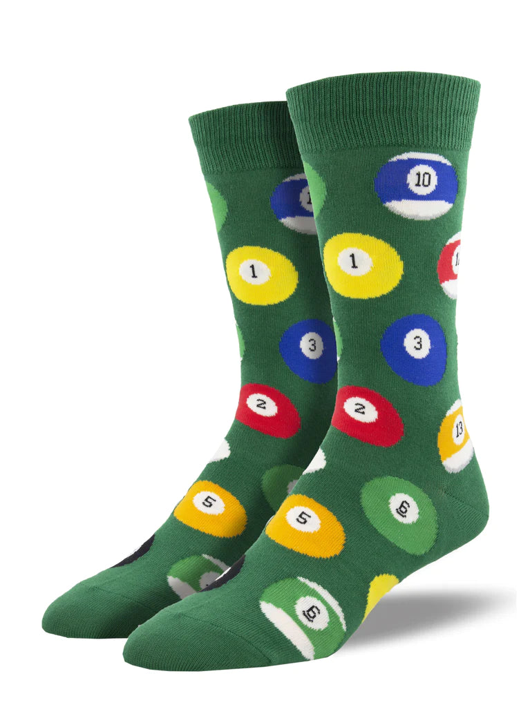 Sock Smith Billiard Balls Men's Socks