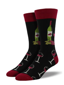 Sock Smith Wine Scene Men's Socks