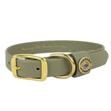 Load image into Gallery viewer, Over Under Water Dog Collar Olive