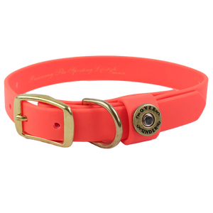 Over Under Water Dog Collar Blaze Orange