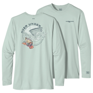 Over Under Tidal Tech Rainbow Trout Long Sleeve