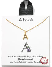 Load image into Gallery viewer, My Initial Necklace