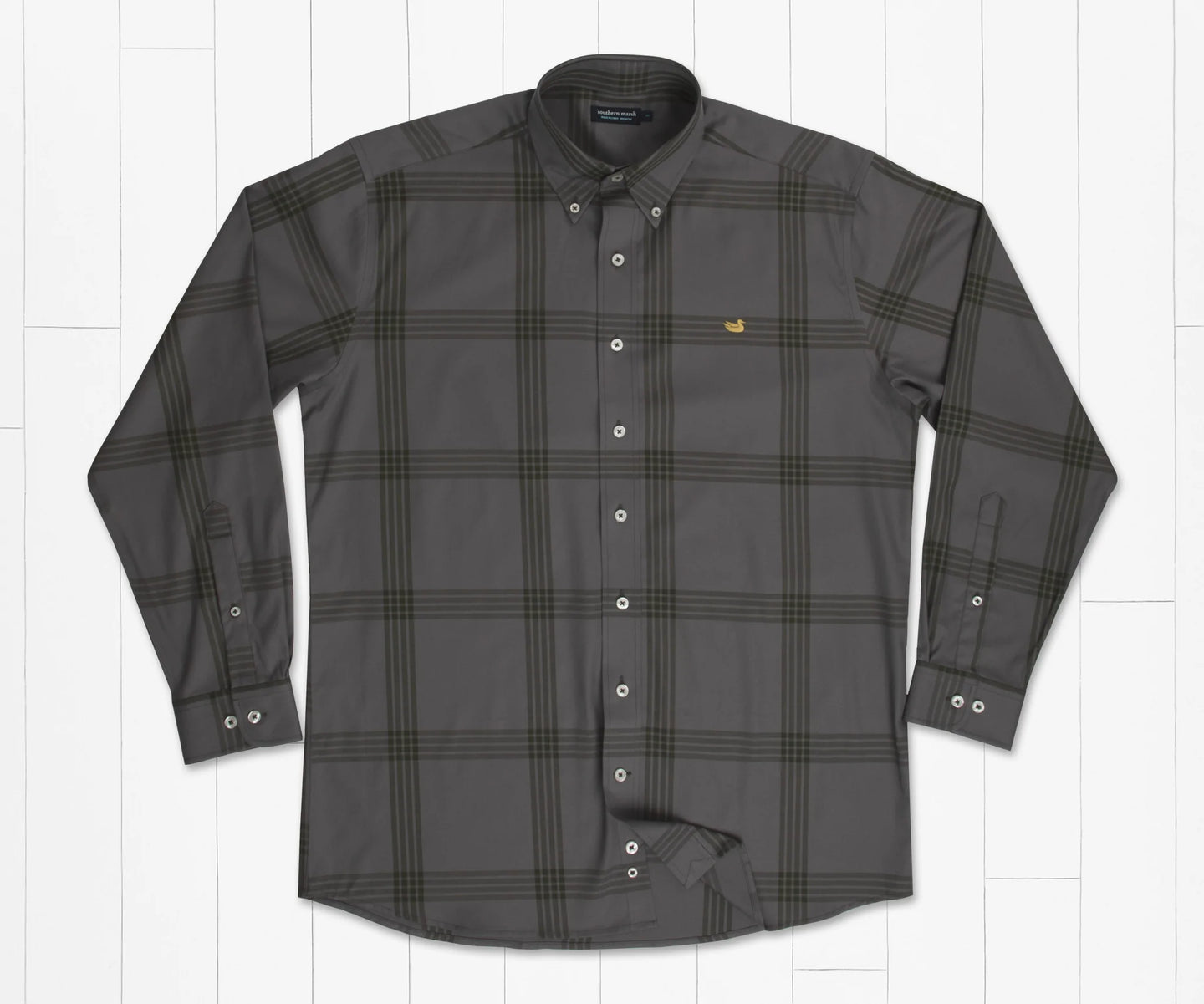 Southern Marsh Trussville Windowpane Dress Shirt