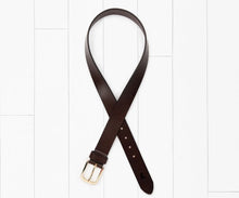 Load image into Gallery viewer, Southern Marsh Stamped Belt-Dark Brown