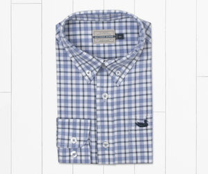 Southern Marsh Youth Oak Grove Washed Gingham Dress Shirt