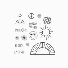 Load image into Gallery viewer, Puravida Temporary Tattoo