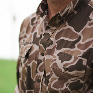 Over Under S/S 3-SEASON ULTRALIGHT SHIRT Duck Camo