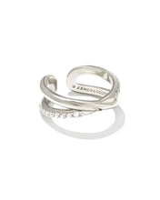 Load image into Gallery viewer, Kendra Scott Annie Infinity Ring Silver