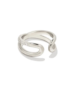 Kendra Scott Annie Infinity Ring Silver